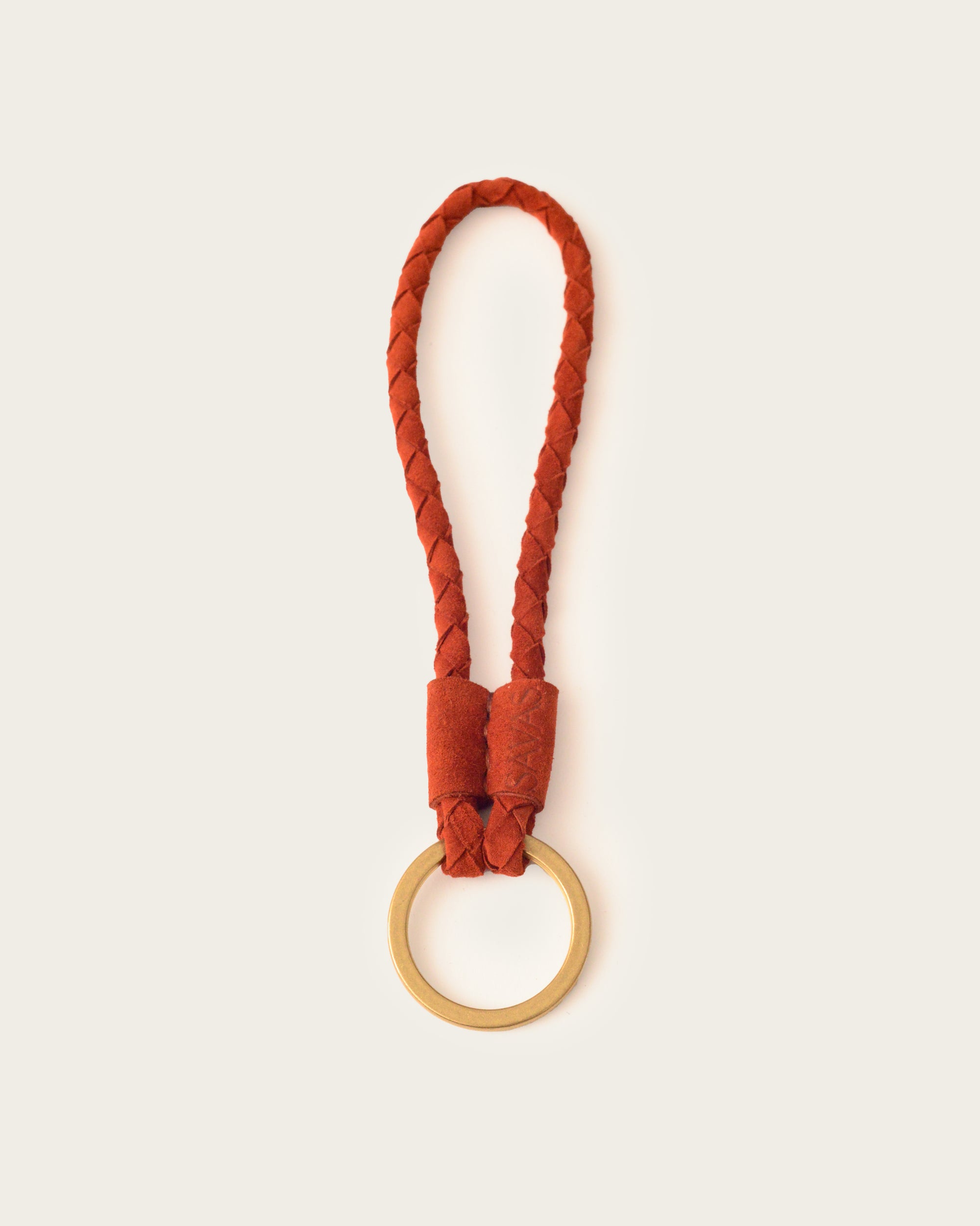 The Key Lasso: Saffron Suede (6" w/ Small Ring)