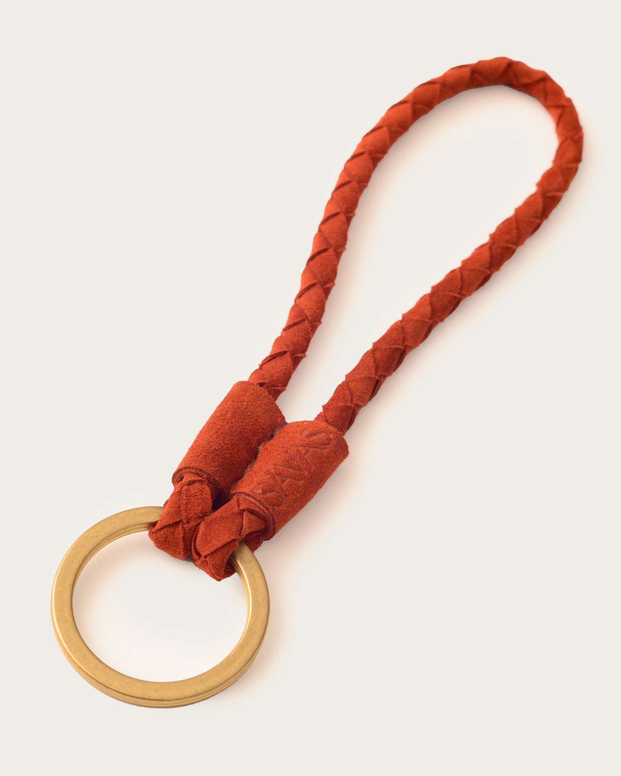 The Key Lasso: Saffron Suede (6" w/ Small Ring)