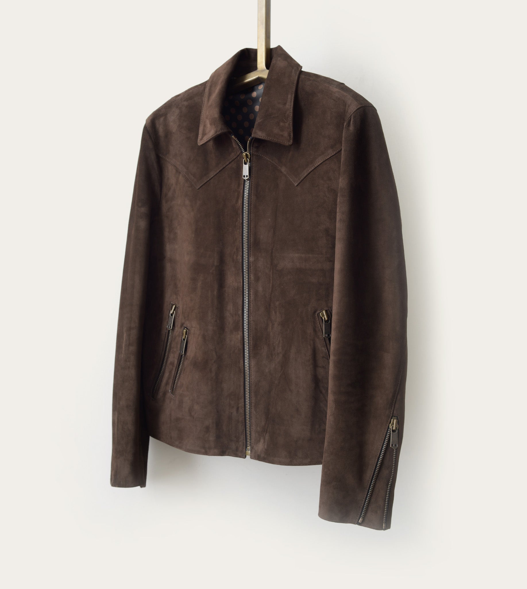 The Legend Jacket: Hickory Suede