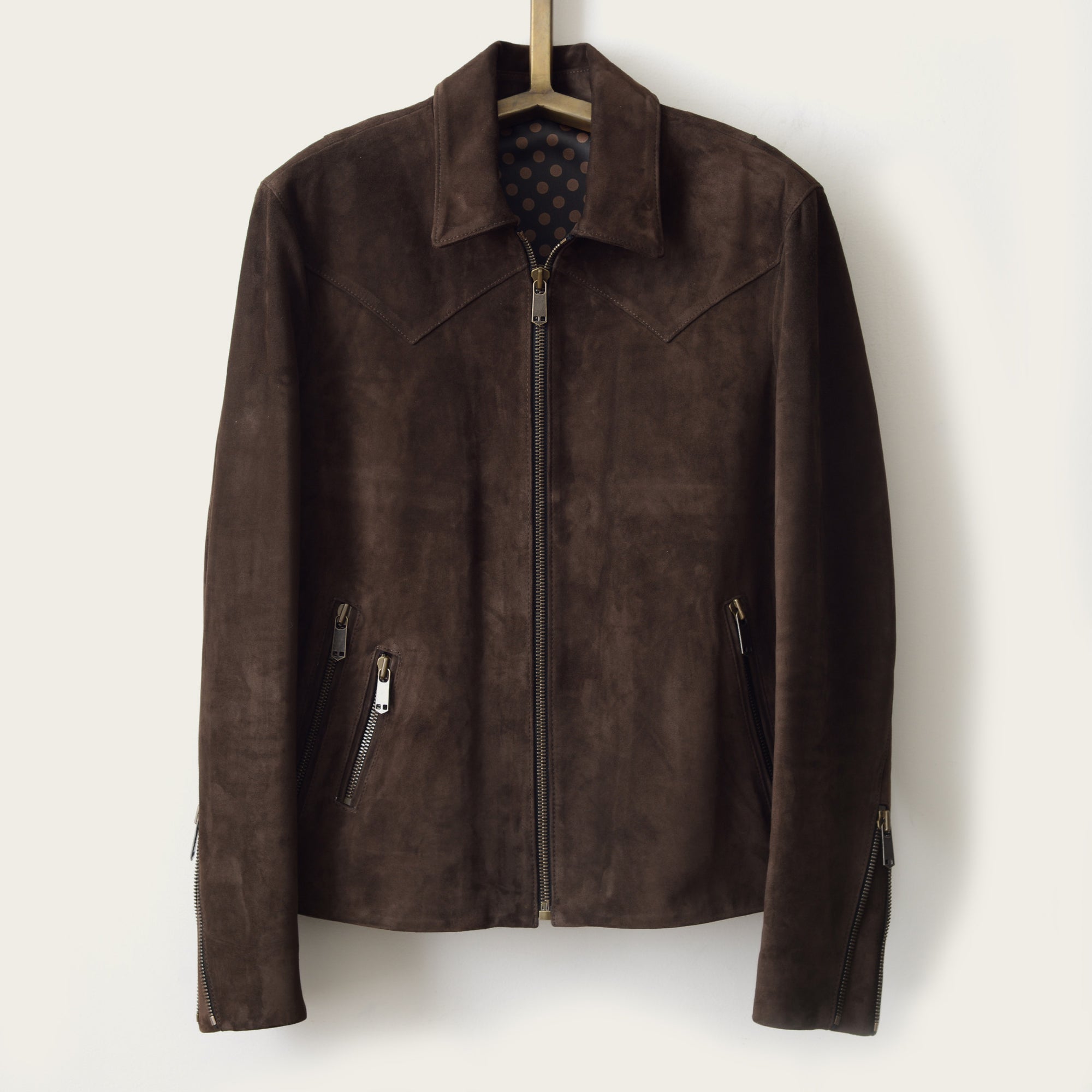 The Legend Jacket: Hickory Suede