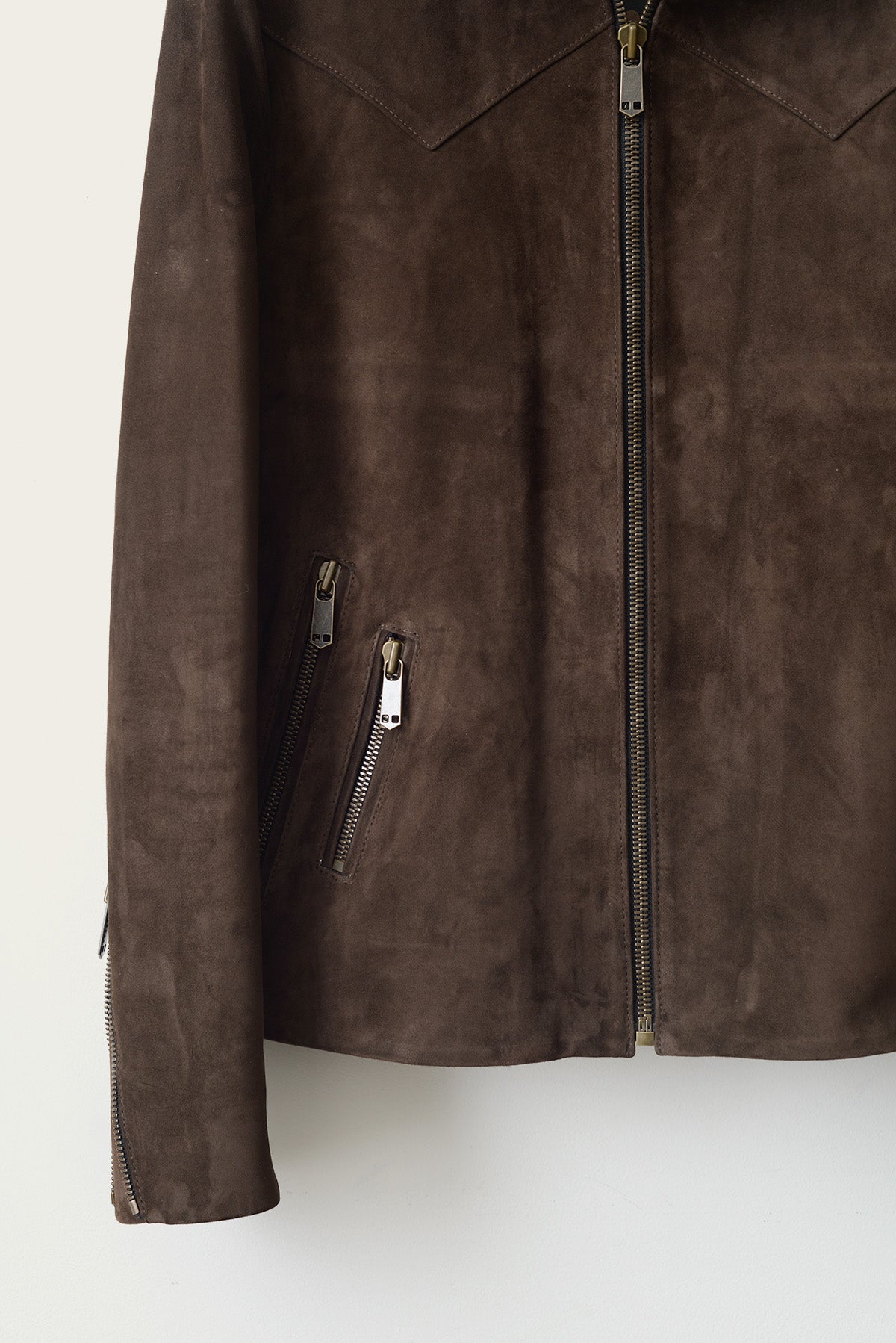 The Legend Jacket: Hickory Suede